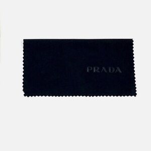 Prada eyeglass microfiber cleaning cloth